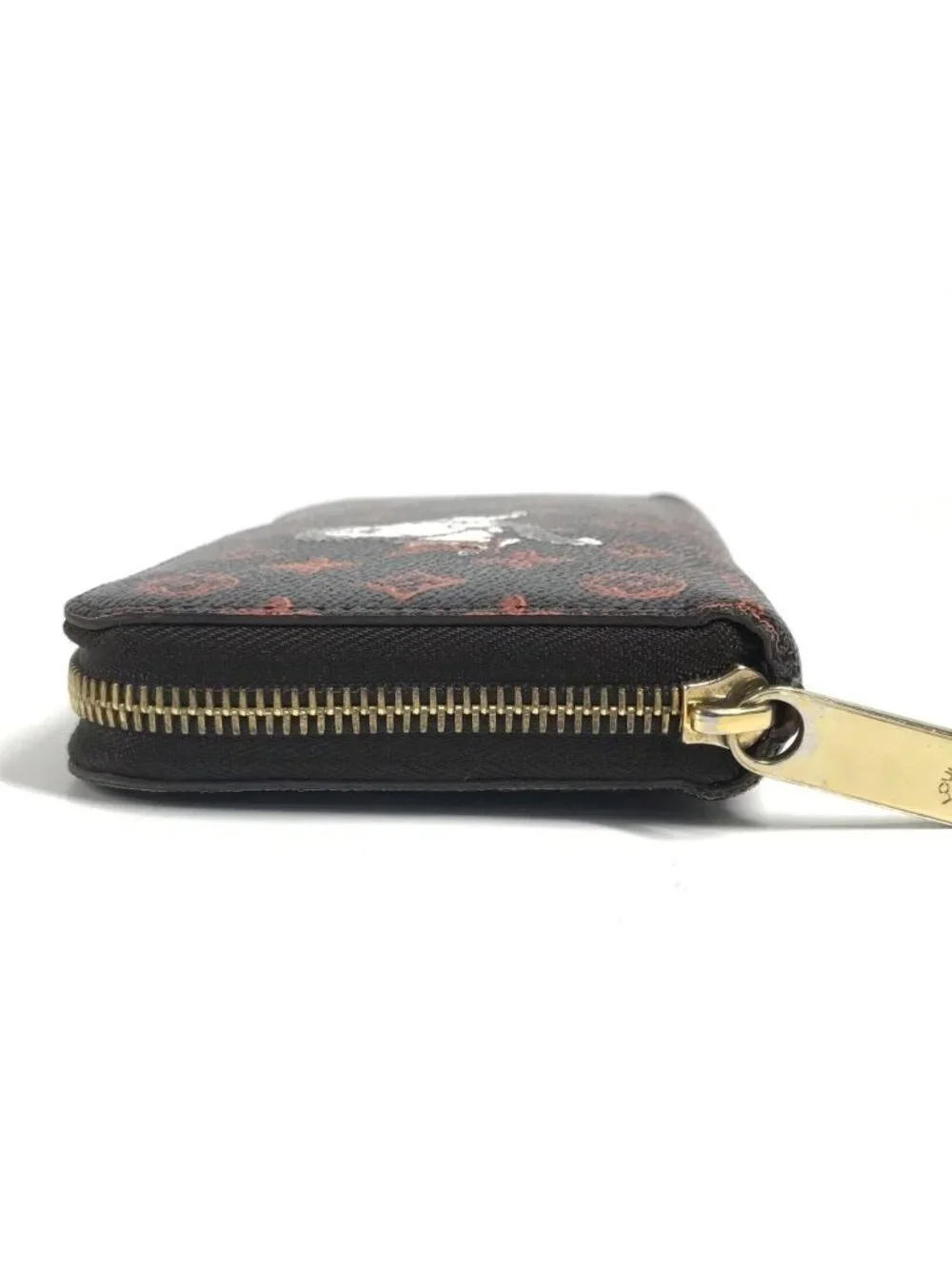 Louis Vuitton Wallet Zippy Monogram Canvas Brown